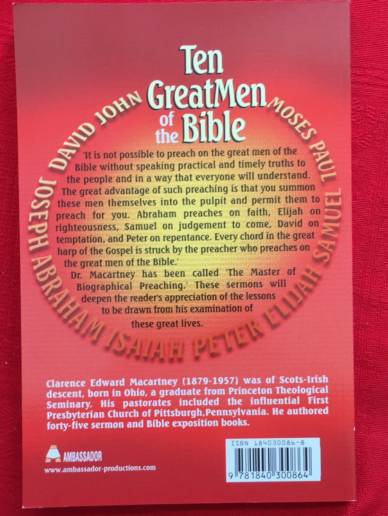 10 Great Men of the Bible