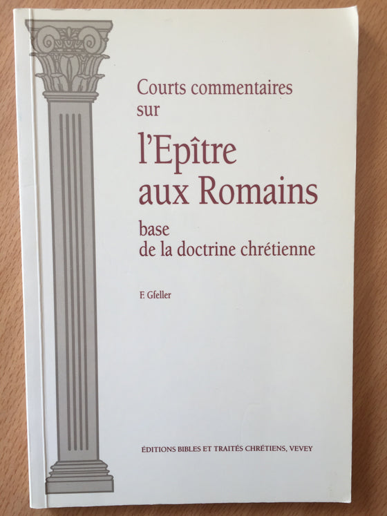 Courts commentaires sur l’Épître aux Romains