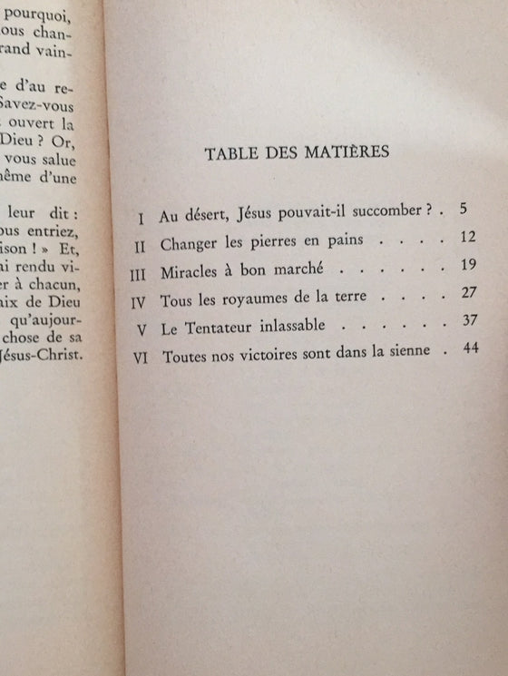 La tentation de Jésus