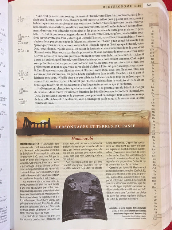 Bible d´étude Segond 21 archéologique Illustrée rigide