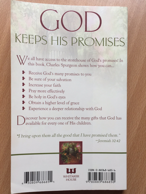 God promises you