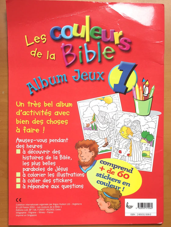 Les couleurs de la Bible - album jeux 1