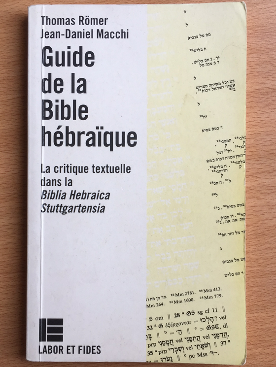 Guide de la Bible hébraïque