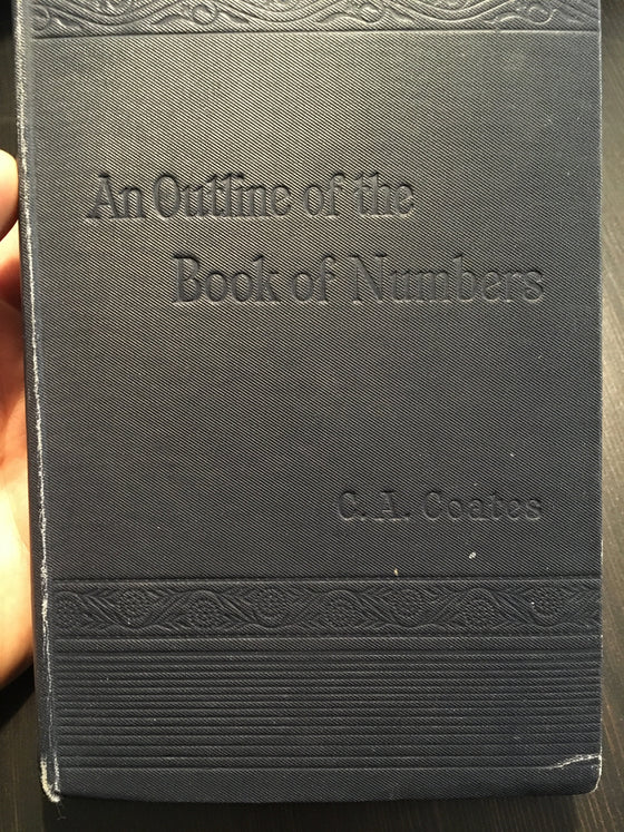 An outline of the Book of Numbers - ChezCarpus.com