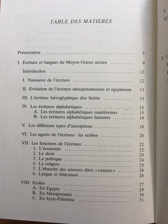 Écrits de l’Orient ancien et sources bibliques