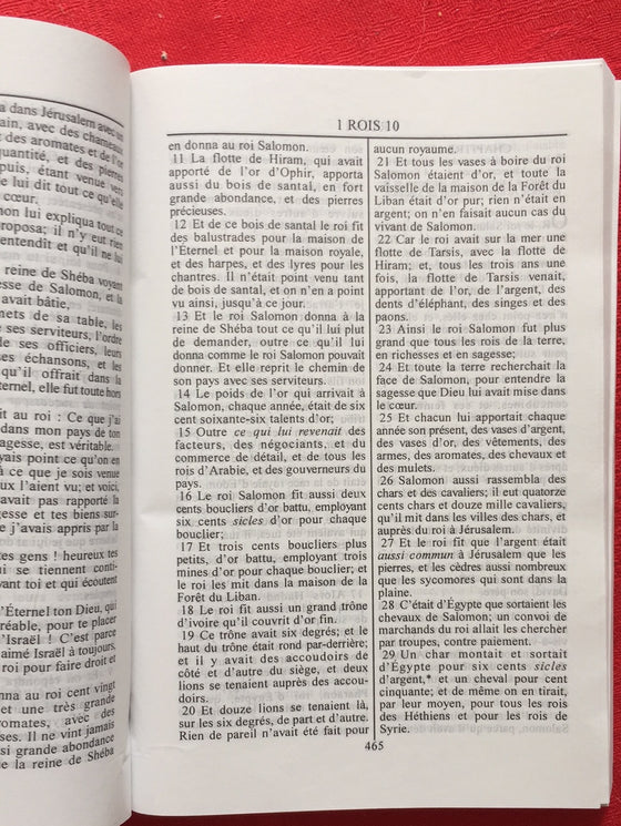 La Sainte Bible