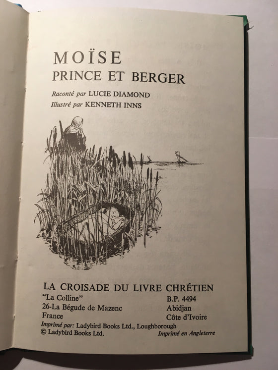 Moïse: Prince et Berger - ChezCarpus.com