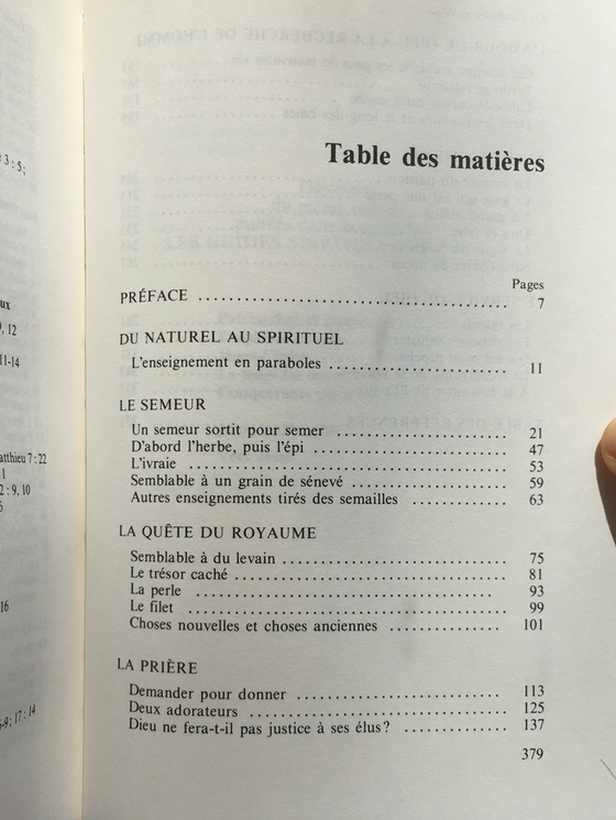 Les paraboles de Jésus (retirer des ventes)