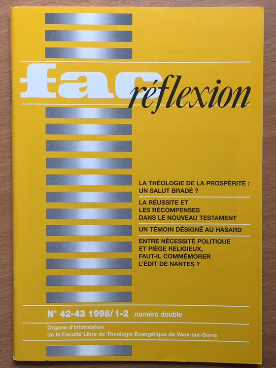 Fac réflexion vol.42-43 1998