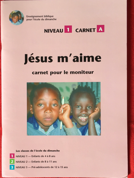 Jésus m’aime, niveau 1 carnet A (carnet pour le moniteur)