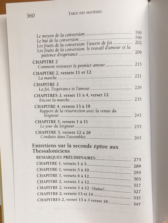 Méditations (vol.13) sur Éphésiens à 2 Thessaloniciens