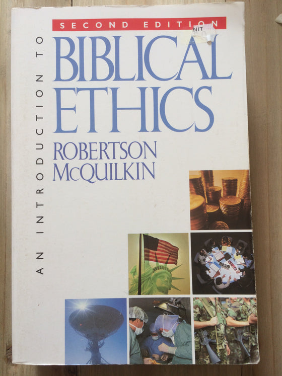An introduction to biblical ethics - ChezCarpus.com