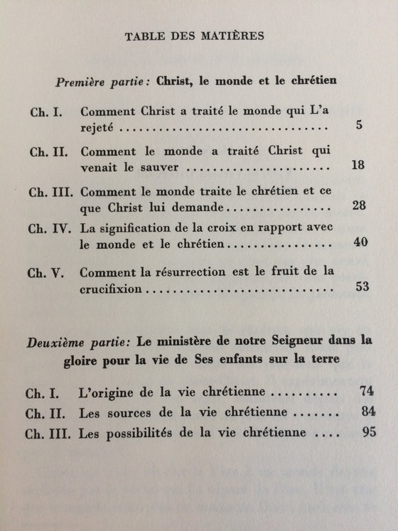 Le chemin étroit et droit - ChezCarpus.com