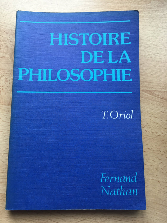 Histoire de la philosophie (livre non-chrétien?) - ChezCarpus.com