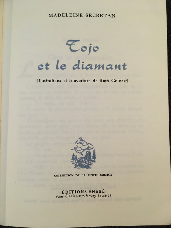 Tojo et le diamant - ChezCarpus.com